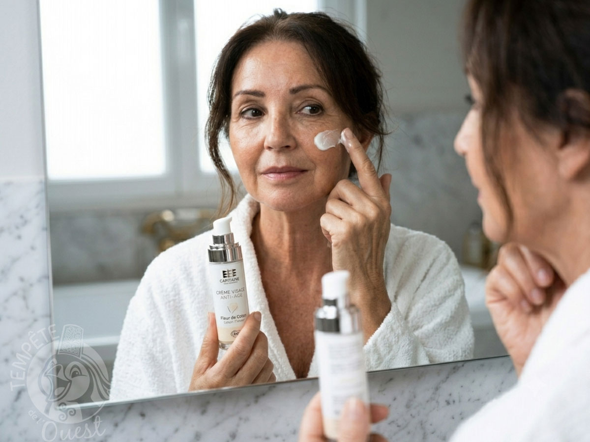 Crème visage Anti-âge à la Fleur de coton – Image 2