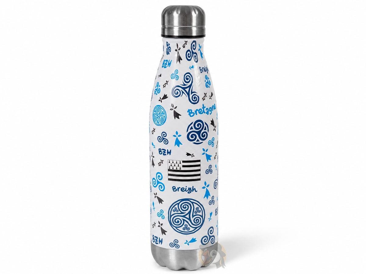 Bouteille isotherme / Gourde 500ml - Bretagne