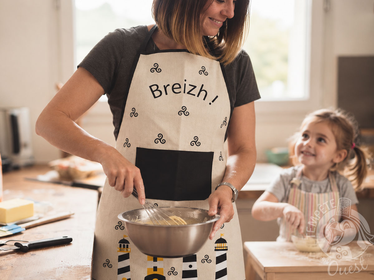 PROMO -30% ! Tablier de cuisine Phares Breizh – Image 2