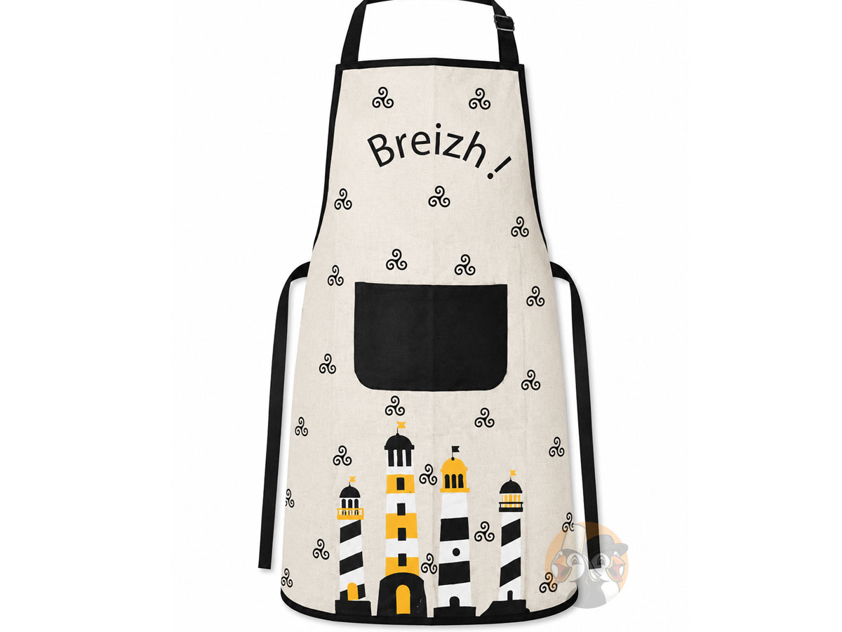 PROMO -30% ! Tablier de cuisine Phares Breizh