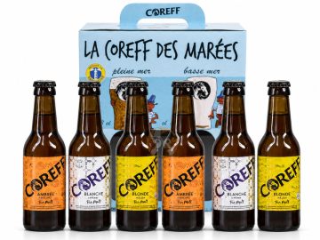 Coffret Box 6 bières bretonnes Coreff