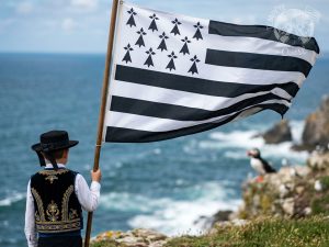 Drapeaux bretons Gwenn ha du