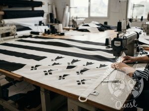 Drapeaux bretons fabriqués en Bretagne