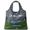 Sac de course pliable en tissu - Ca va s'lever