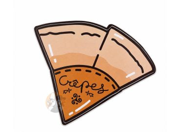 Sticker Autocollant crêpe bretonne