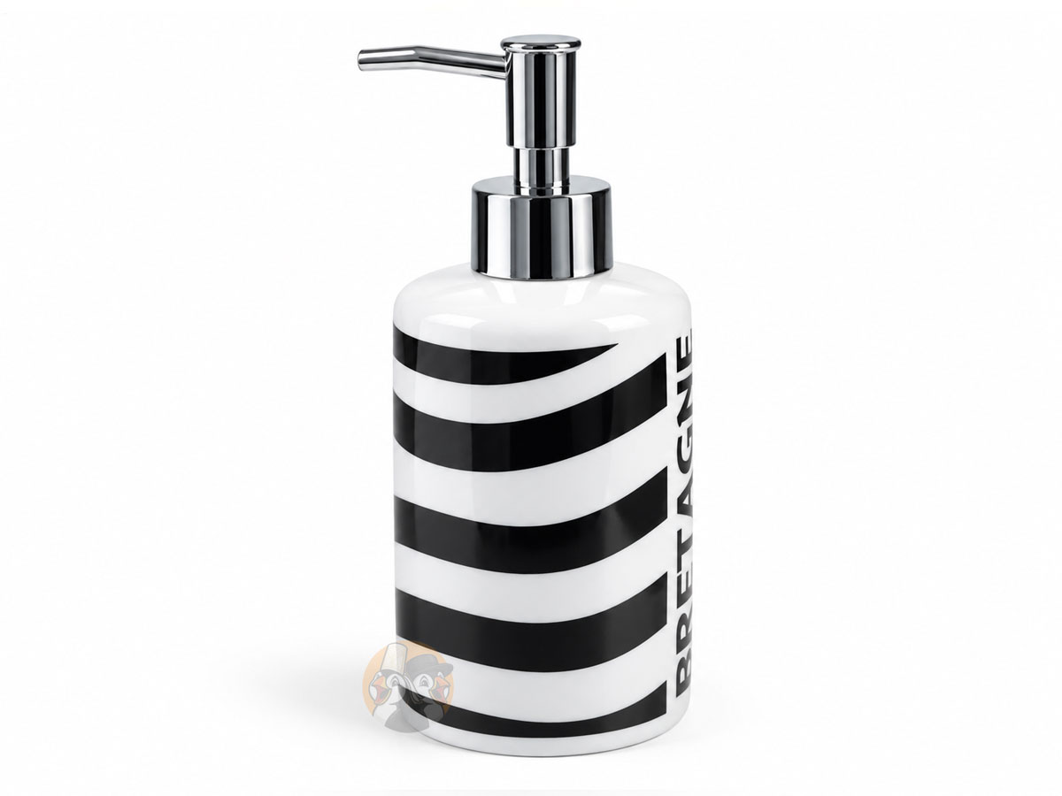 PROMO -50% ! Distributeur de savon / Pousse-savon Drapeau Breton – Image 4