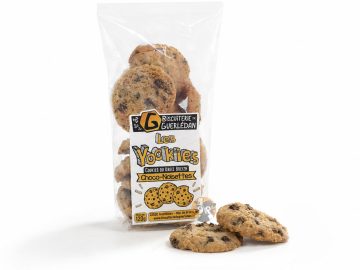 Cookies bretons au beurre salé Chocolat-noisettes Yookies - 120g