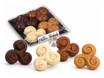 Assortiment de 4 chocolats bretons – Choco Triskels